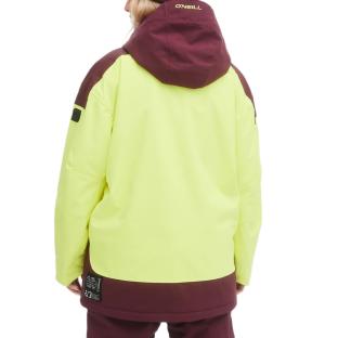 Manteau de ski Jaune/Bordeaux Femme O'Neill Tanzanite Jacket vue 0