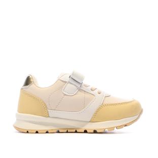 Baskets Beige/Jaune Fille Lotto Verone vue 0