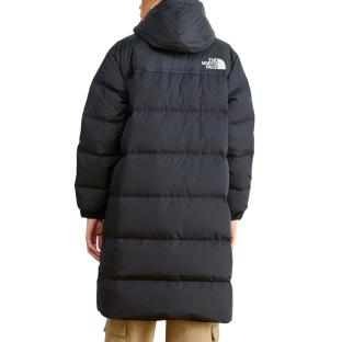 Abrigo largo para mujer Negro The North Face Nuptse ver 0