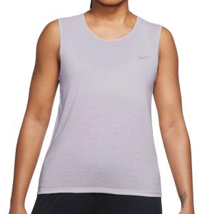 Débardeur Mauve Femme Nike Dynamic Run vue 0