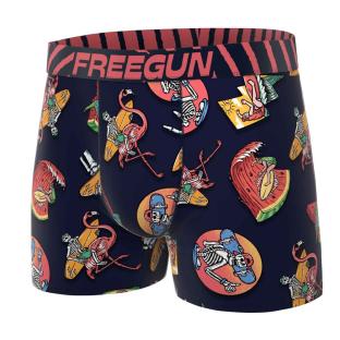 Boxers azul marino/rosa para hombre de Freegun Skate ver 0