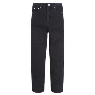 Schwarze Jeans für Mädchen Levi's 4EC609 Ansicht 0