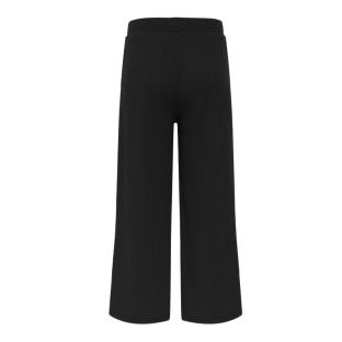 Pantalon fluide Noir Fille Kids ONLY Tella vue 0