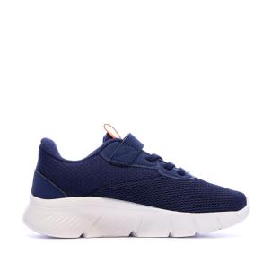 Baskets Marines/Oranges Garçon Puma Flexfocus vue 0