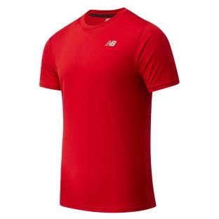T-shirt Rouge Homme New Balance Core Run vue 0
