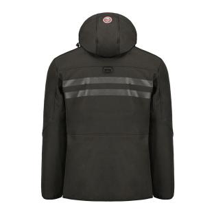 Parka Softshell Noir/Orange Homme Geographical Norway GN-ROYAUTE vue 0