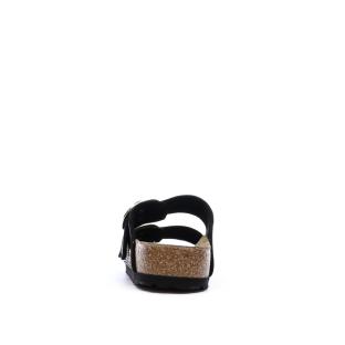 Sandales Noires Femme Birkenstock Arizona Big Buckle vue 0