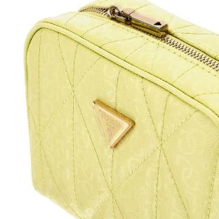 Sac à Bandoulière Jaune Femme Guess Aldina vue 0