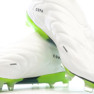 Chaussures de Foot Blanches Adidas Copa Pure+ FG vue 0