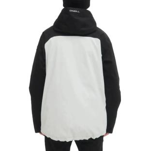 Manteau de ski Écru/Noir Homme O'Neill Total Disorder vue 0