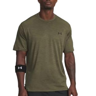 Maillot de Sport Kaki Homme Under Armour Ua Tech Vent vue 0