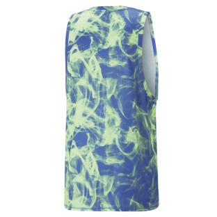 Débardeur Bleu/Vert Homme Puma Run Favorite vue 0
