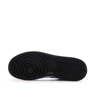 Nike Air Jordan 1 Mid Boys' Blue/White Sneakers Photo of the Espace des Marques %store% store - view of %key%