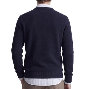 Jersey azul marino para hombre Jack & Jones Globe Knit ver 0