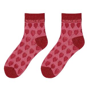 Chaussettes Rouge Femme Stella Green Audacieuse vue 0