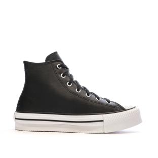 Schwarze Sneakers Frau Converse All Star Eva Ansicht 0