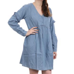 Jeanskleid Blau Frau Les Tropéziennes Liche Ansicht 0