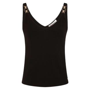 Women's black tank top Morgan DANIELA Photo of the Espace des Marques %store% store - view of %key%