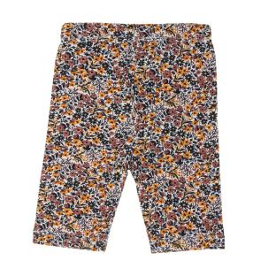 Legging Marine à fleurs Bébé EOM Leg vue 0