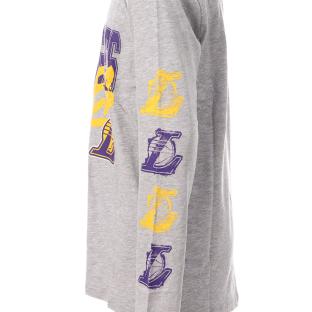 Camiseta manga larga chicos NBA Lak LOS ANGELES LAKERS Gris ver 0