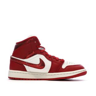 Air Force One Baskets Rouges/Blanches Femme Nike vue 0