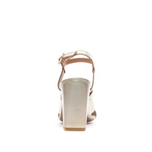 Geox Neraklia Sandalias doradas para mujer ver 0