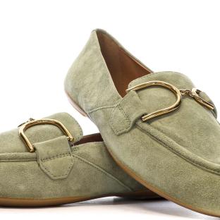 Mocassin Vert Femme Geox Palmaria vue 0