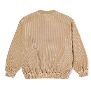 Sweat Top Vans Cord Beige Mujer ver 0