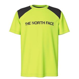Maillot de sport Jaune Fluo Garçon The North Face vue 0