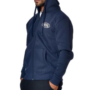 Sweat Zippé Marine Homme Von Dutch SLIGN vue 0