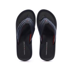 Tongs Bleu Marine Homme Tommy Hilfiger Padded vue 0