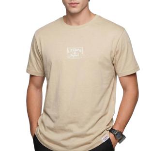 T-Shirt Beige Homme Lee Cooper GLC2051 vue 0