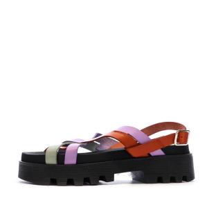 Sandales Vert/Mauve/Rouge Femme Pare Gabia Dafne vue 0