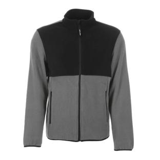 Veste Polaire Grise Homme Jack & Jones Hype Fleece Collar vue 0