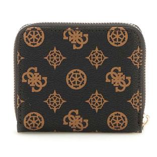 Portefeuille Marron Femme Guess Laurel Slg Small vue 0