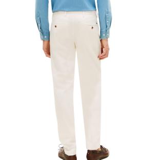 Pantalones holgados/de tela beige para hombre de Tommy Hilfiger Bleecker ver 0