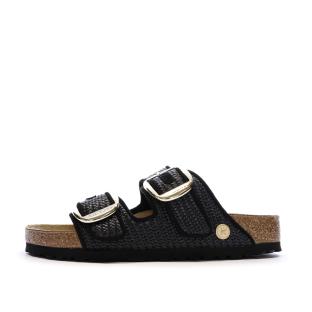 Sandales Noires Femme Birkenstock Arizona Big Buckle vue 0