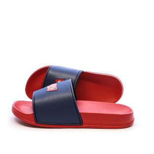Claquettes Rouge/Marine Garçon Levi's Pool vue 0