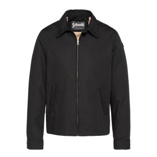 Blouson Noir Homme Schott Evano vue 0