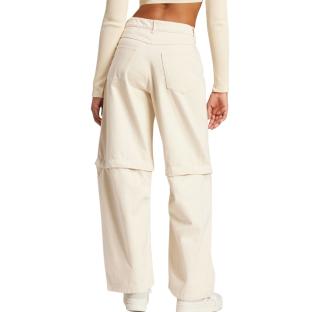 Jean Beige Femme Adidas Denim vue 0