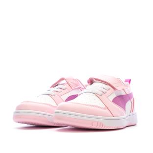 Baskets Rose Pale Fille Puma Rebound vue 0
