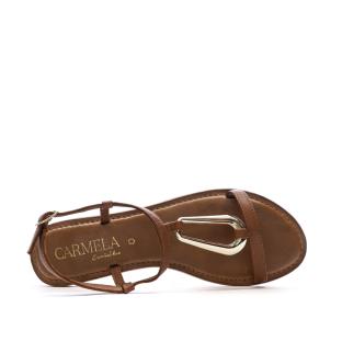 Carmela T Women’s Camel Sandals Photo of the Espace des Marques %store% store - view of %key%