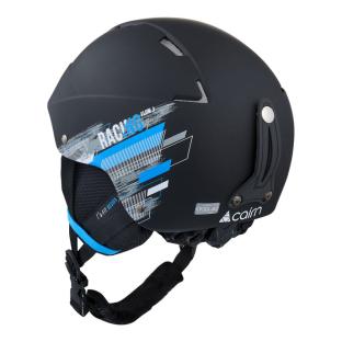 Casque de Ski Noir Garçon Cairn Flow Black Racing vue 0
