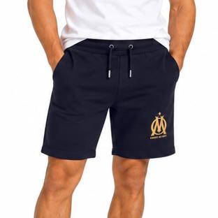 Short Jogging Marine/Doré Homme Olympique de Marseille vue 0