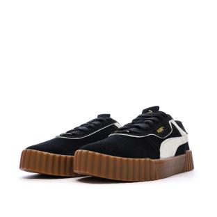 Baskets Noir Femme Puma Carina 3.0 Luxe vue 0