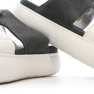 Claquettes Beige/Noire Femme Puma Suede vue 0