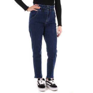Jean Droit Bleu Femme Monday Premium 643 vue 0