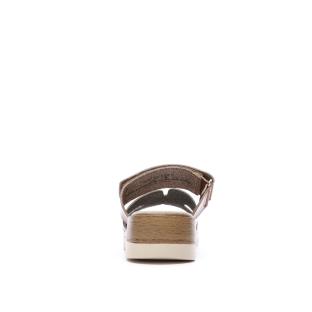 Khaki/Brown Sandals Women's Xti 144125 Photo of the Espace des Marques %store% store - view of %key%
