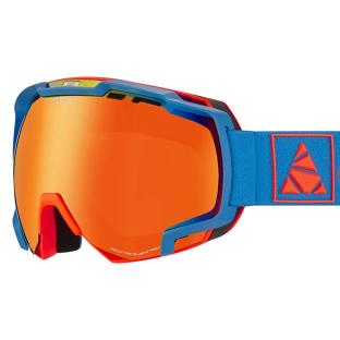Skibrille Orange/Blau Unisex Cairn Mercury Ansicht 0