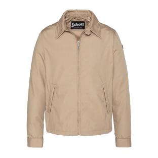 Blouson Beige Homme Schott Evano vue 0